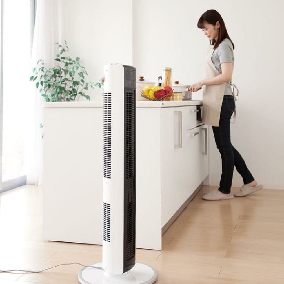 販売終了】ホット＆クールハイタワーDCモーターKHF-1216 | コイズミ