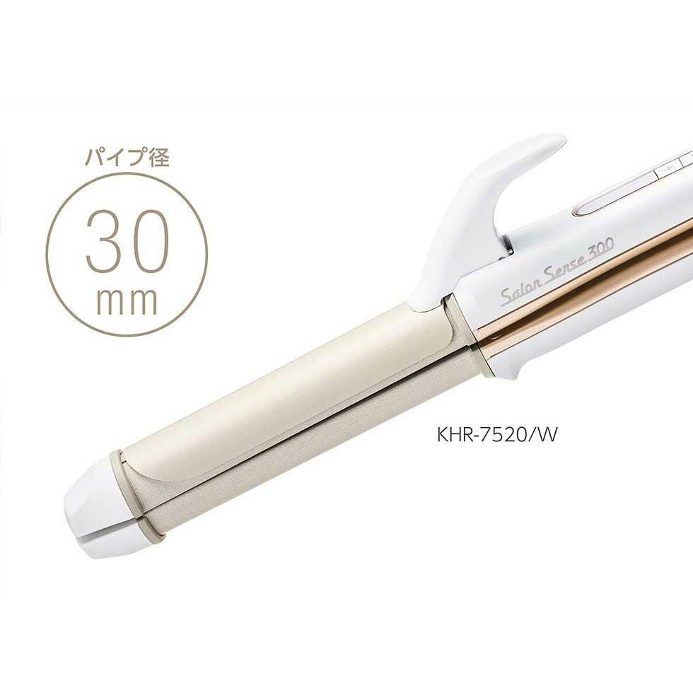 販売終了】サロンセンス300マイナスイオン2WAYアイロン30mmKHR-7520