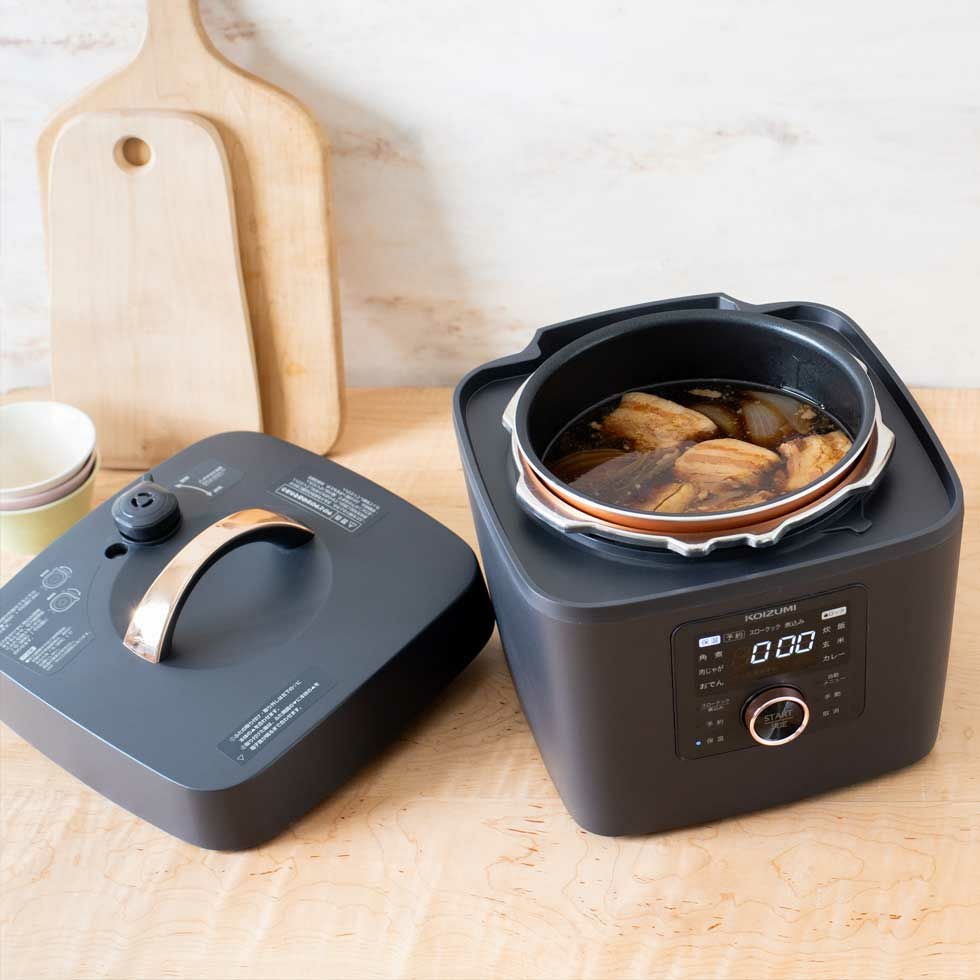 新品 KOIZUMI マイコン電気圧力鍋 Pressure Cooker マイコン電気圧力鍋KSC-3502 | コイズミオンラインショップ