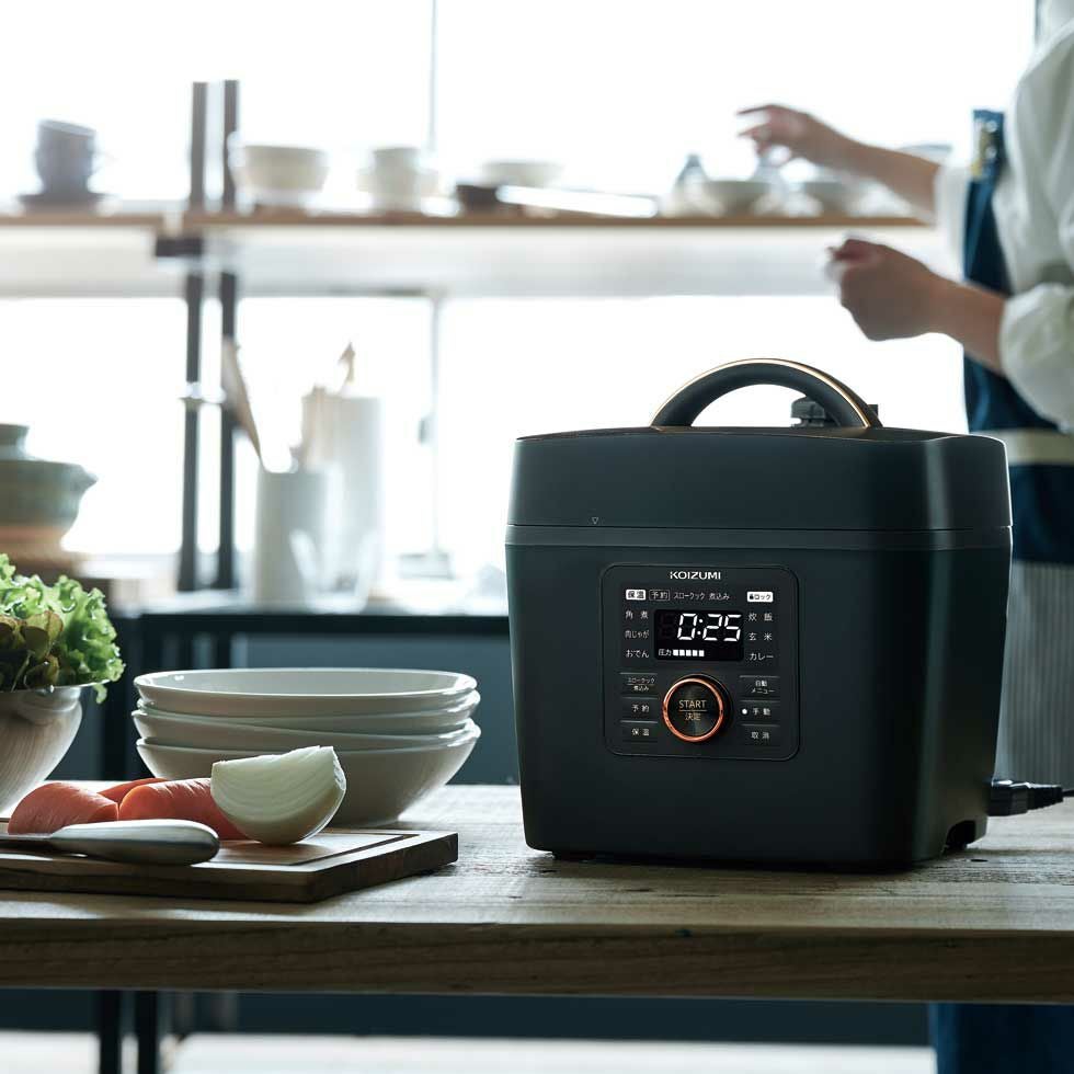 母の日プレゼントに実用的なマイコン電気圧力鍋　KSC-3502