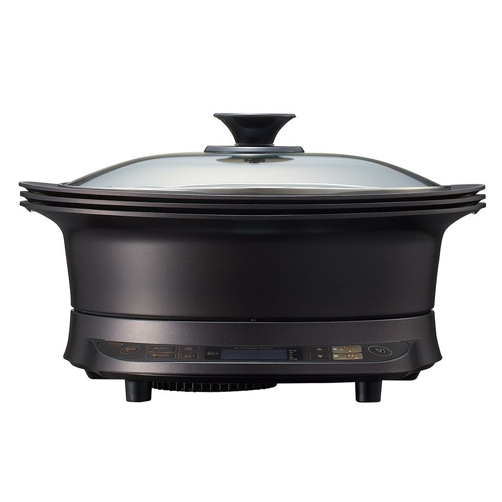 KOIZUMI KIH-1412/H グリル鍋　BBQ おでん　焼肉　卓上　冬 IHグリルなべKIH-1412 | コイズミオンラインショップ