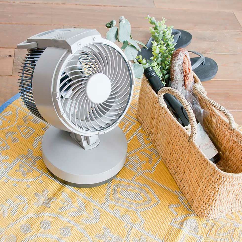 販売終了】DCモータータイプコードレスマルチファンKCF-1523