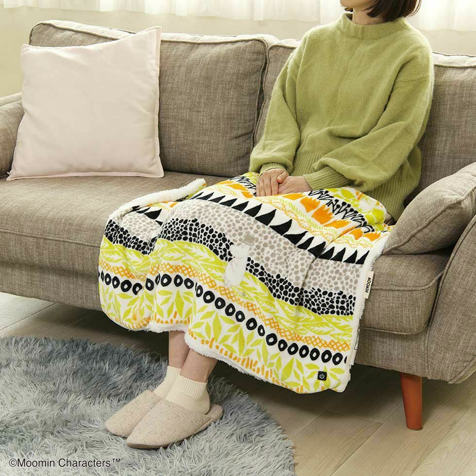 ムーミンUSBブランケット90x60cmKDH-MN001U | コイズミオンラインショップ