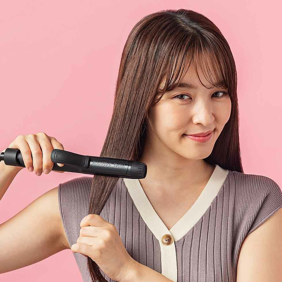 BINODO（美の堂）マイクロ振動機能搭載 2Way ヘアアイロン 最大260