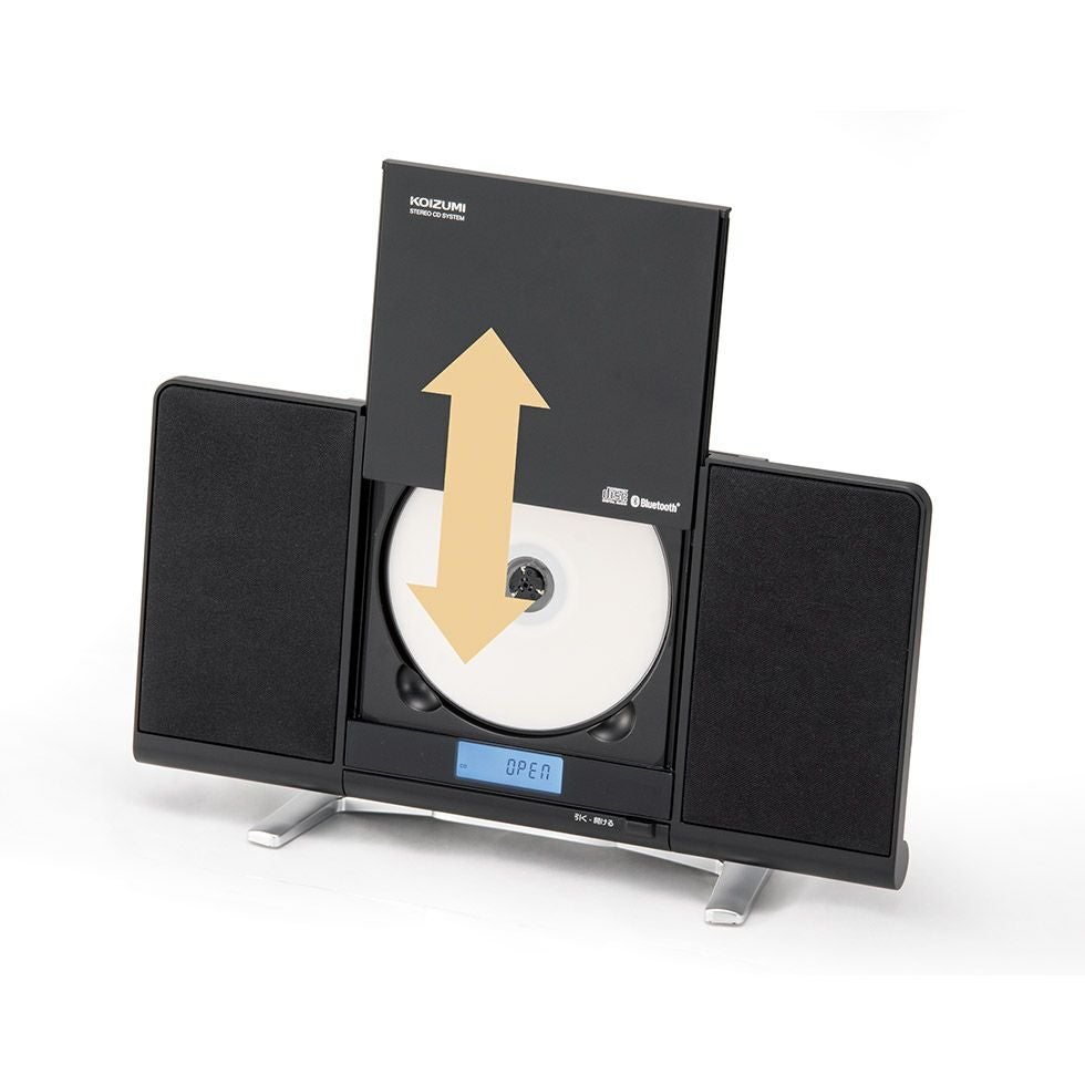 【 KOIZUMI】ワイヤレス＆壁掛けステレオCDシステム☆SDB-4349/K ステレオCDシステムSDB-4349 | コイズミオンラインショップ