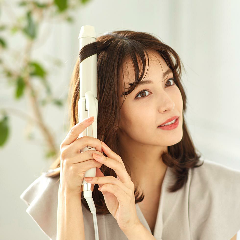 アウトレット】サロンセンスマイナスイオン2WAYアイロン30mmKHR-7530