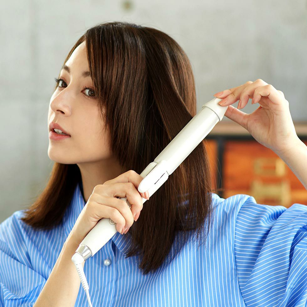 アウトレット】サロンセンスマイナスイオン2WAYアイロン30mmKHR-7530