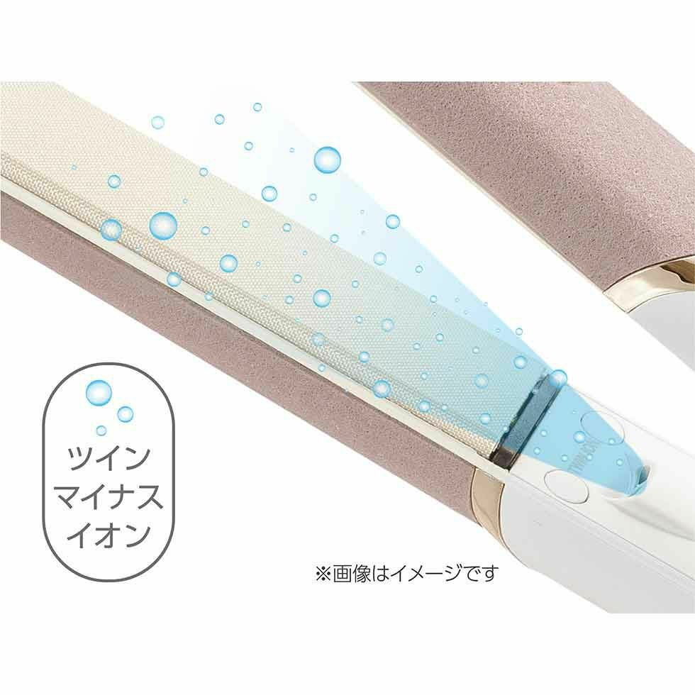 【新品・未開封】コイズミ　KOIZUMI KHS-8770／K ヘアアイロン デンキチWeb / コイズミ KOIZUMI マイナスイオンストレートアイロン