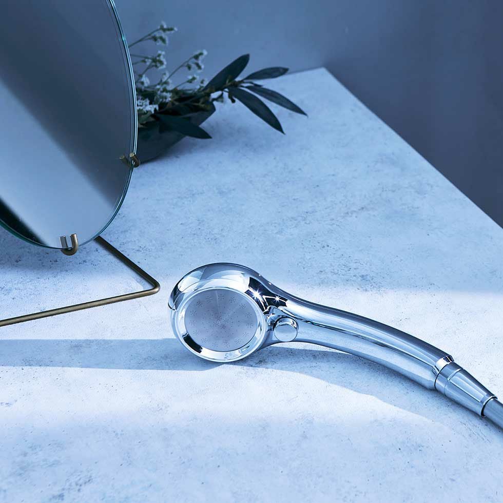 サロンセンスウルトラファインバブルシャワーヘッド（手元ストップ