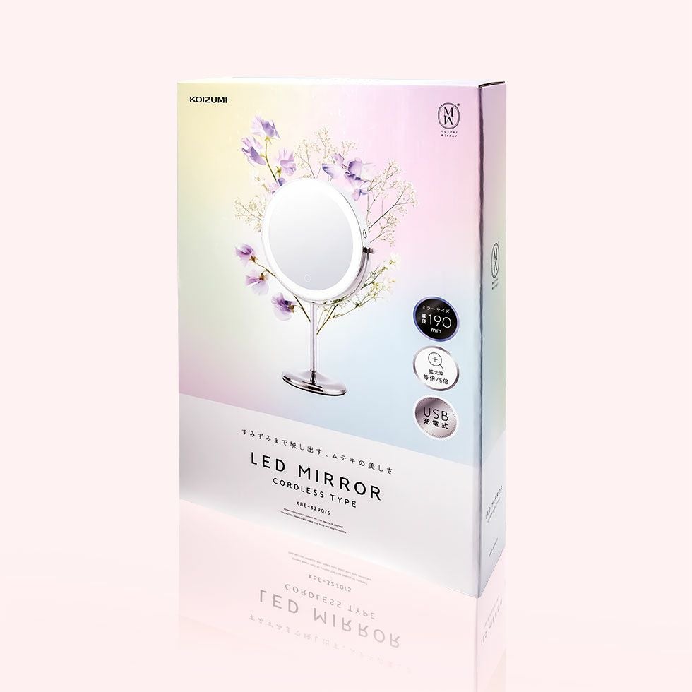 KBE-3290　LEDミラー　パッケージ画像