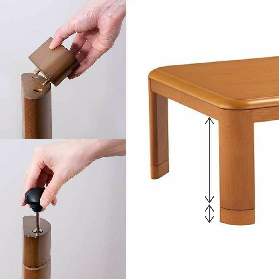 アウトレット】家具調こたつ120×80cmKTR-34235 . | コイズミオンライン