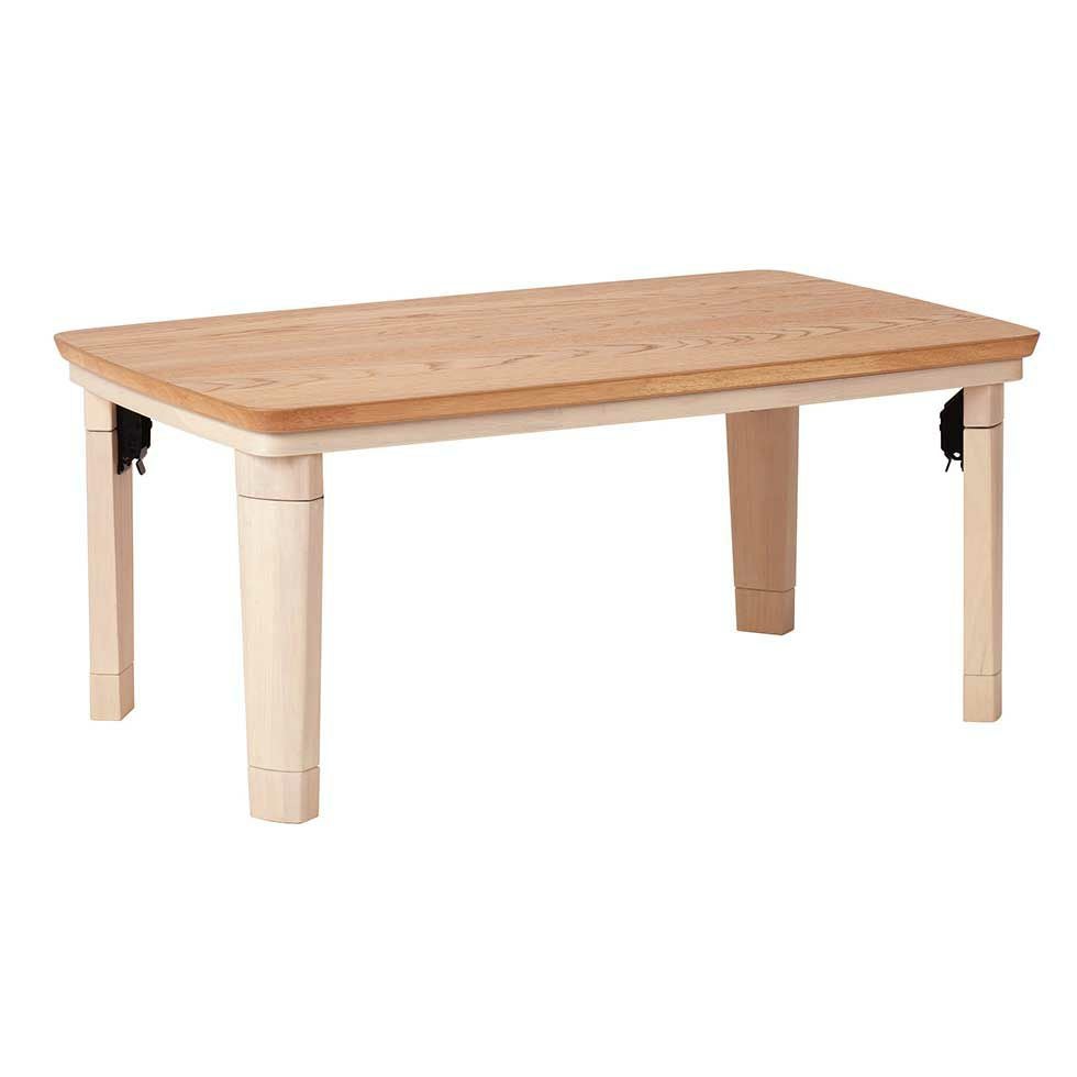 家具調こたつ（布団セット）フラットヒーター90×60cmKTR-3236FB