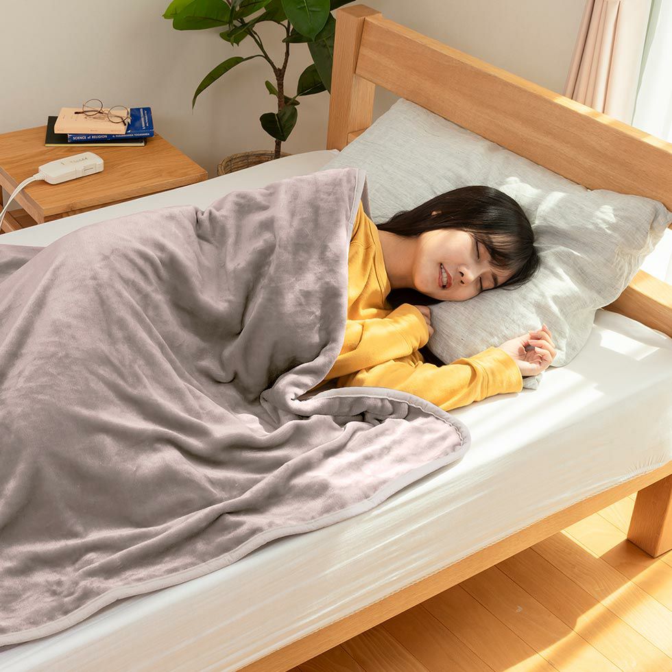 販売終了】電気毛布（掛け敷き）うるおいタッチ188x120cmKDK-75237M
