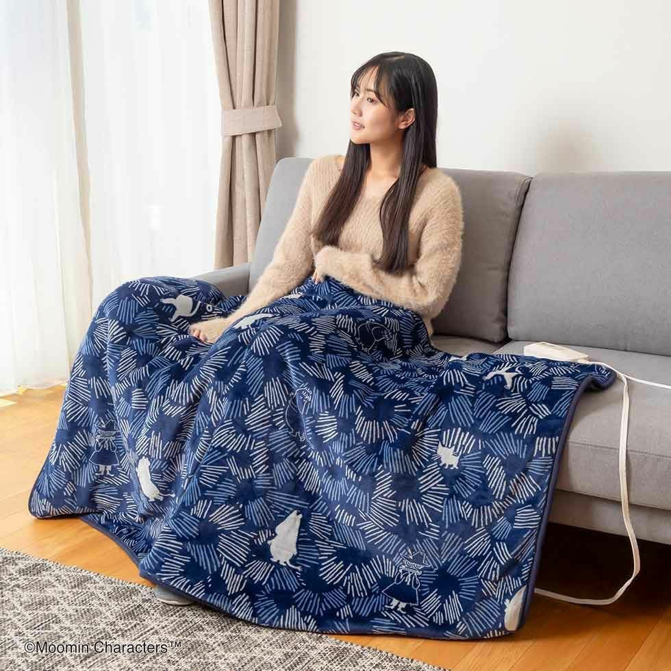 販売終了】ムーミン 電気毛布（マルチブランケット）150×100cmKDH
