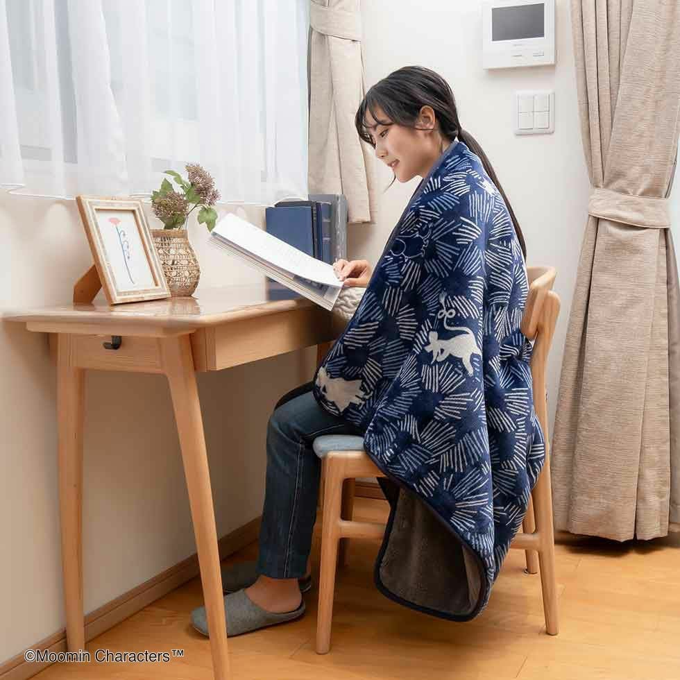 販売終了】ムーミン 電気毛布（マルチブランケット）150×100cmKDH