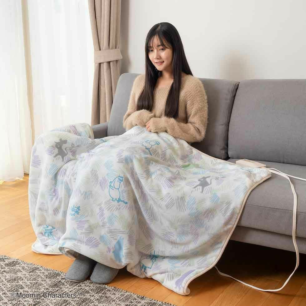 ◆MOON 電気ひざ掛け KOIZUMI ウール100% ◇MOON 電気ひざ掛け KOIZUMI ウール100% ◇MOON 電気ひざ掛け KOIZUMI