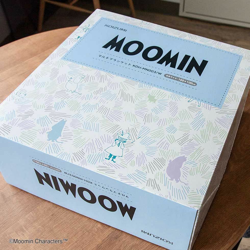 販売終了】ムーミン 電気毛布（マルチブランケット）150×100cmKDH