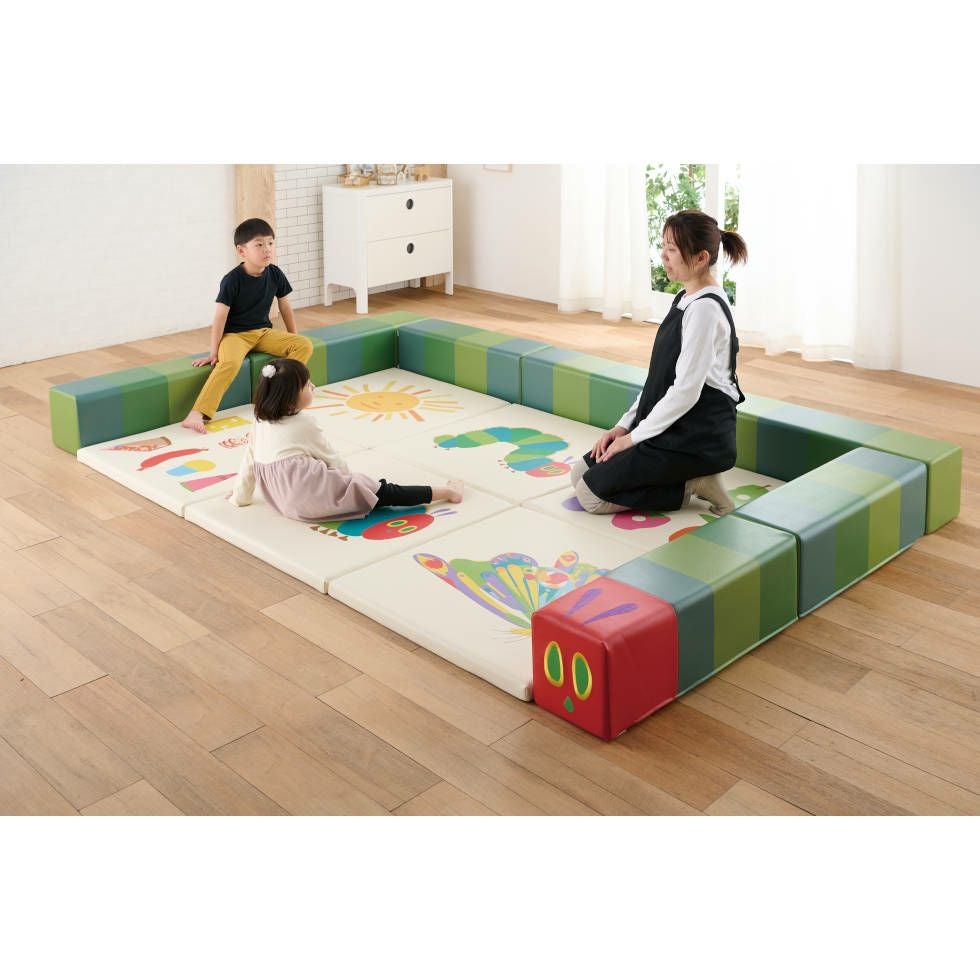 Hagu［はぐ］はらぺこあおむしフロアマット | コイズミオンラインショップ