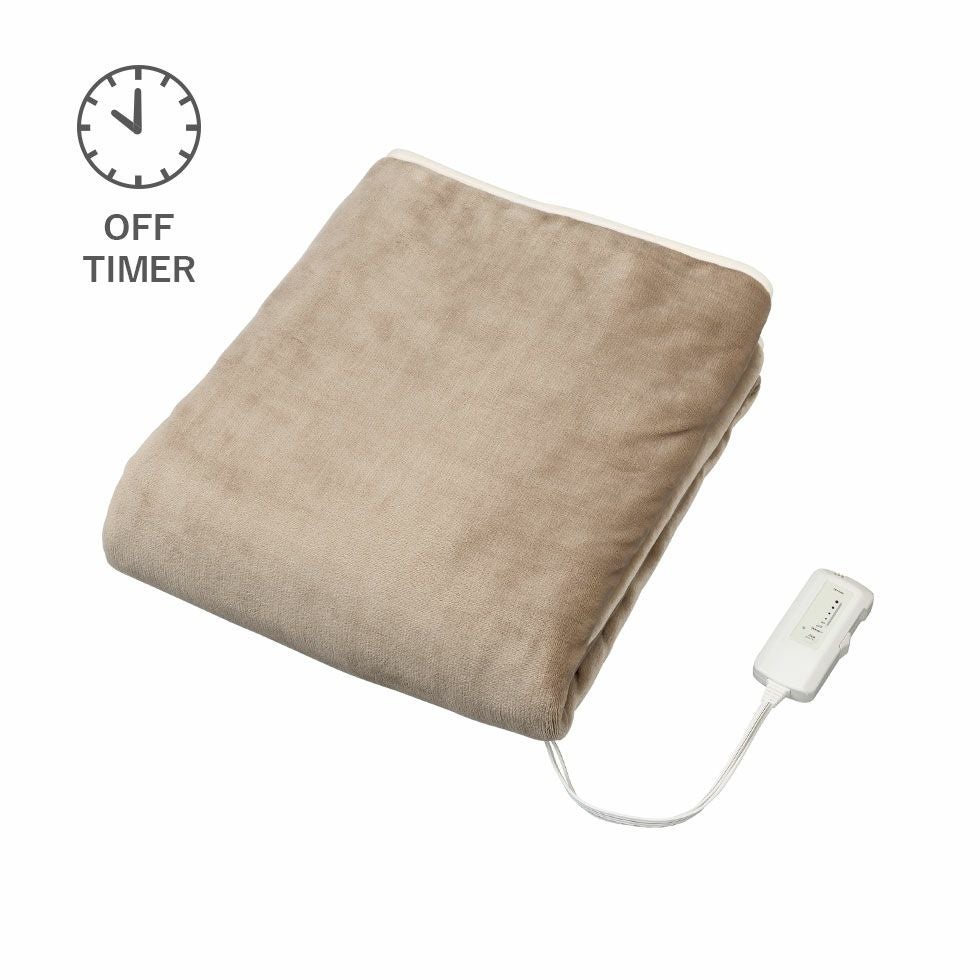 KOIZUMI 電気毛布 電磁波カット 2枚セット ストライプ KOIZUMI 電気