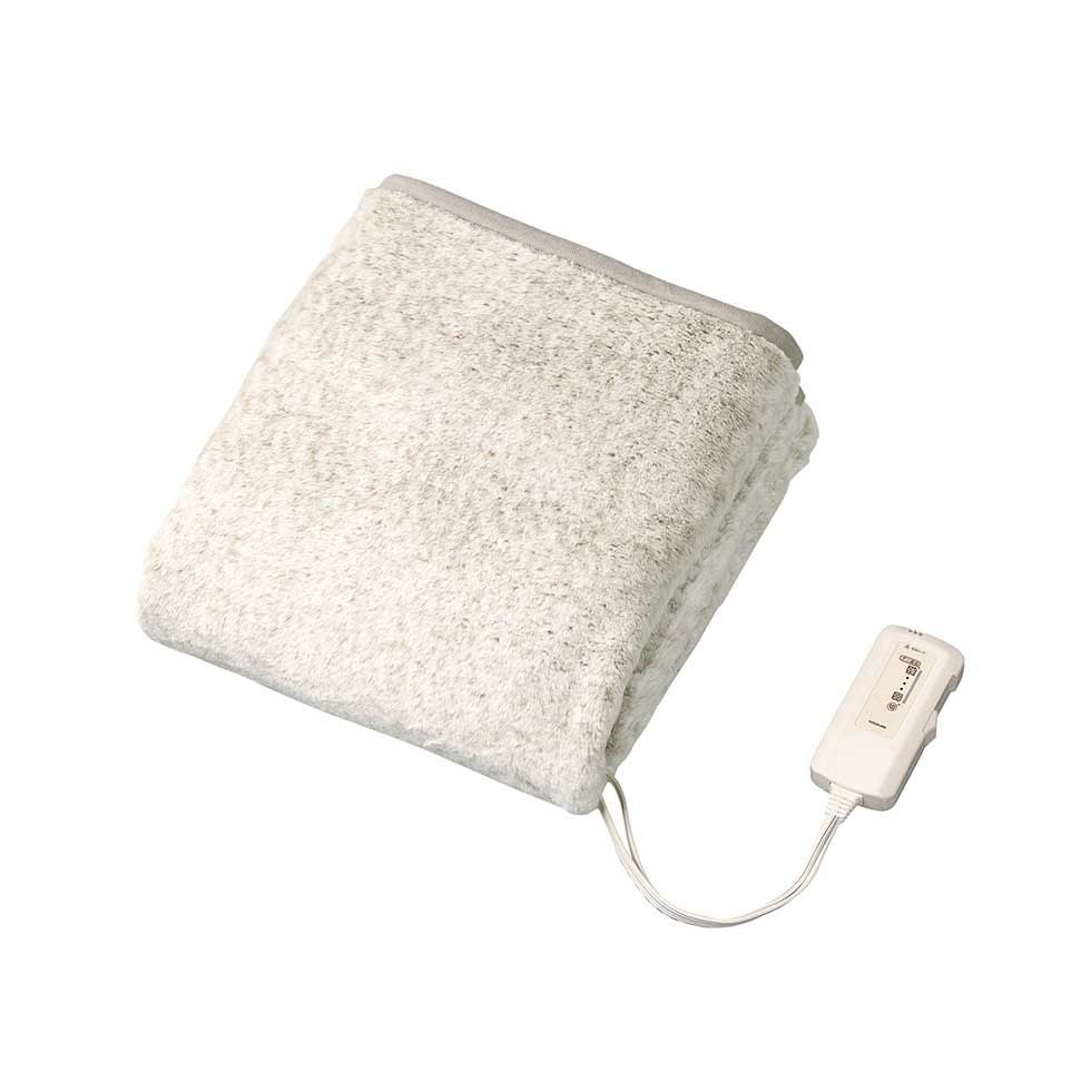 ラビットファー調電気敷毛布140×80cmKDS-50241R | コイズミオンライン