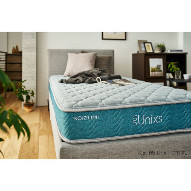Unixs ユニクス 並列ポケットコイルマットレス（2層圧縮トッパー式