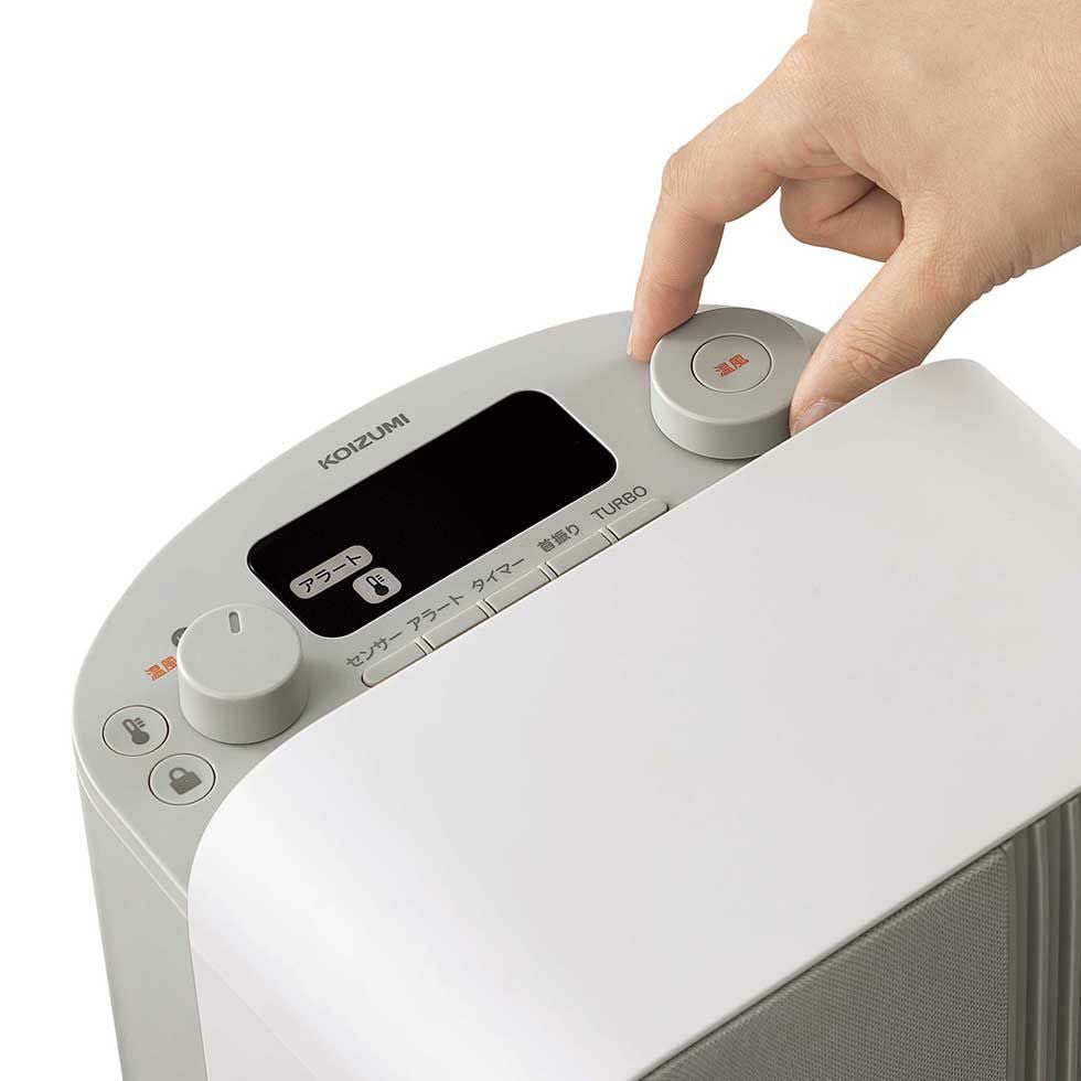 販売終了】ホット＆クールプレミアムタワーファンKHF-12243 | コイズミ