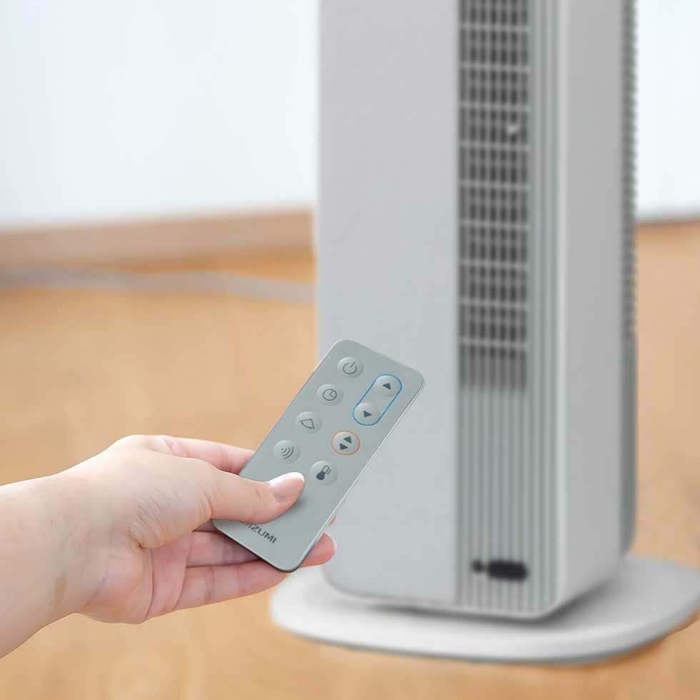 販売終了】ホット＆クールプレミアムタワーファンKHF-12243 | コイズミ