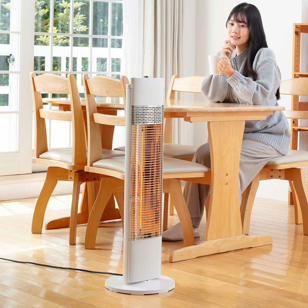 販売終了】カーボンヒーター遠赤電気ストーブKKH-0942 | コイズミ