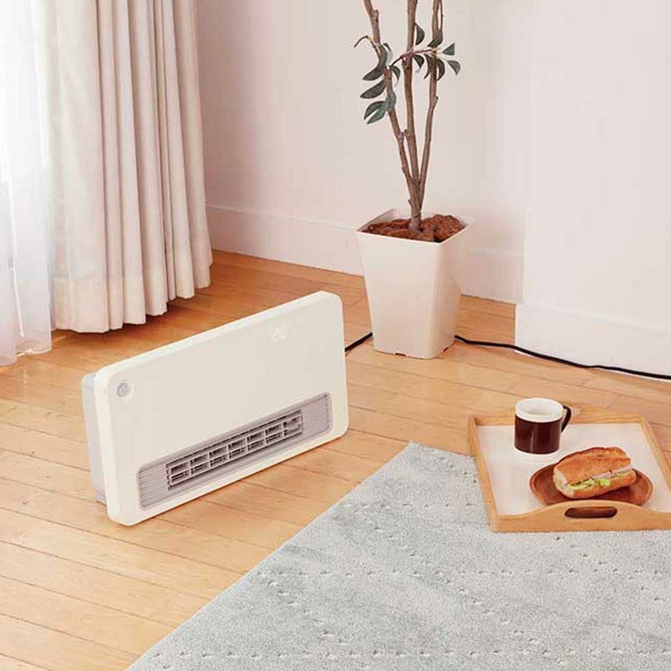 アウトレット】セラミックヒーター人感＆室温センサー付きKPH-1247