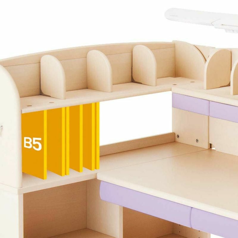 CDファーストステップアップデスクLナチュラル色CDM-894/CDM-895/CDM