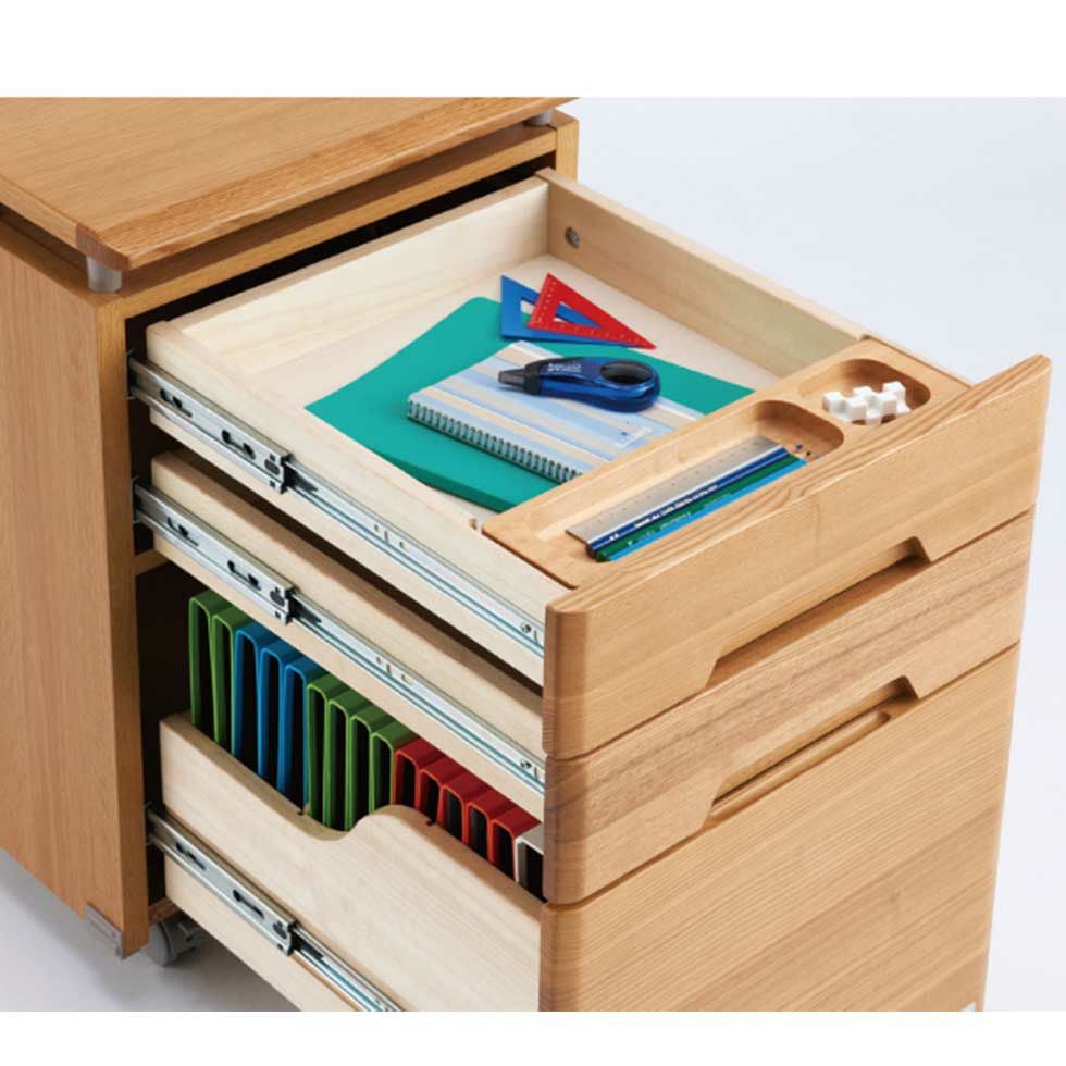 CDファーストステップアップデスクLナチュラル色CDM-894/CDM-895/CDM