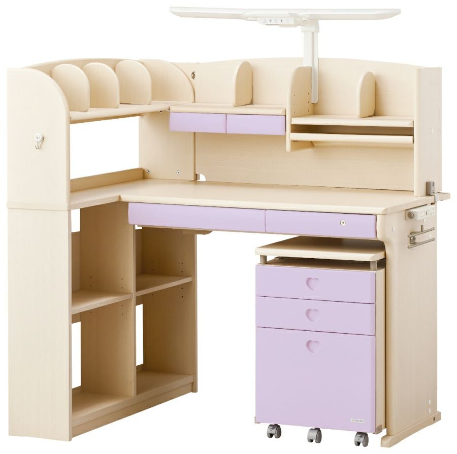 フクれいみデスク CDファーストステップアップデスクLナチュラル色CDM-894/CDM-895/CDM