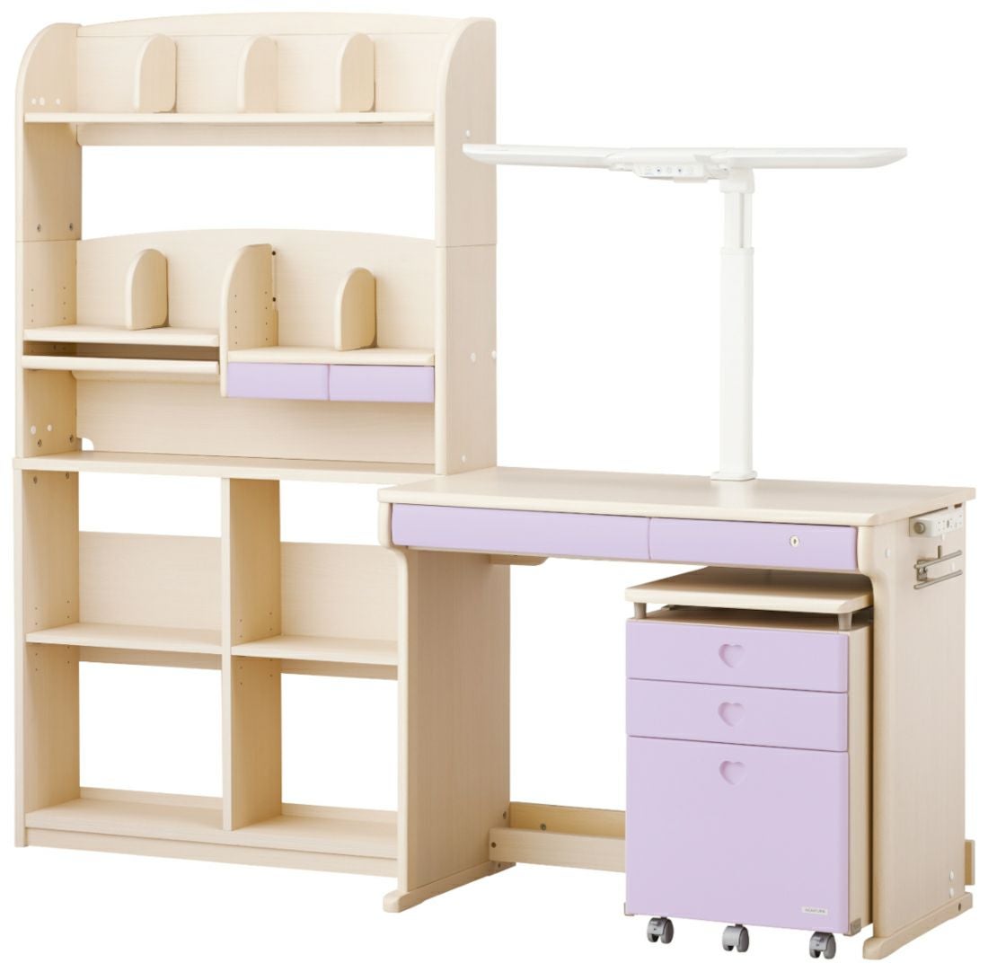 CDファーストステップアップデスクLナチュラル色CDM-894/CDM-895/CDM