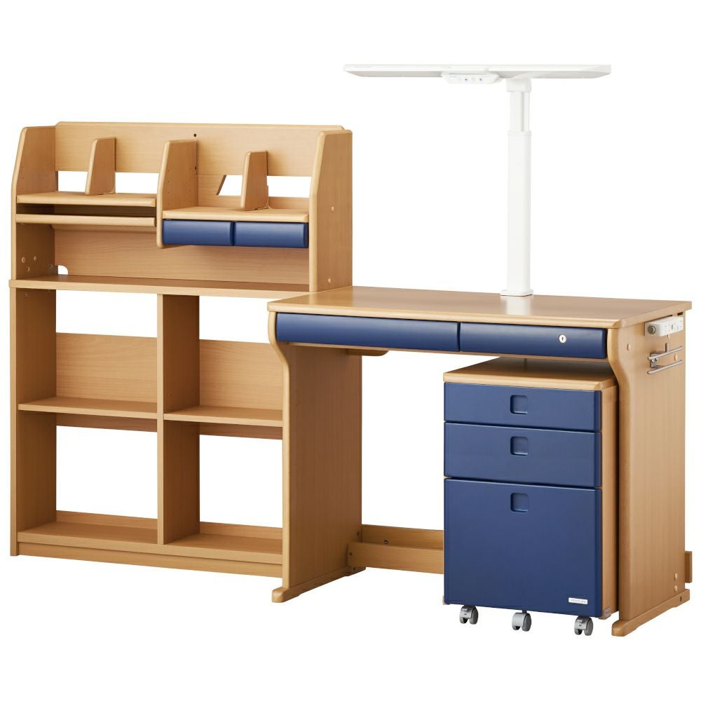 CDコンパクトステップアップデスクホワイトウォッシュ色CDR-985/CDR