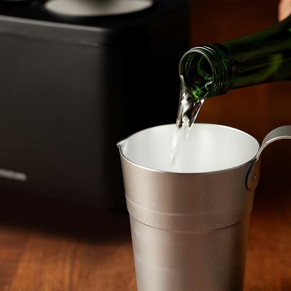 酒燗器『かんまかせ』アルミチロリ／錫チロリセットKOP-0401