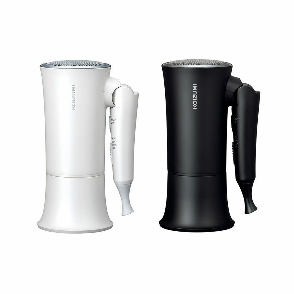 収納スタンド付きマイナスイオンヘアドライヤーKHD-K330 | コイズミ