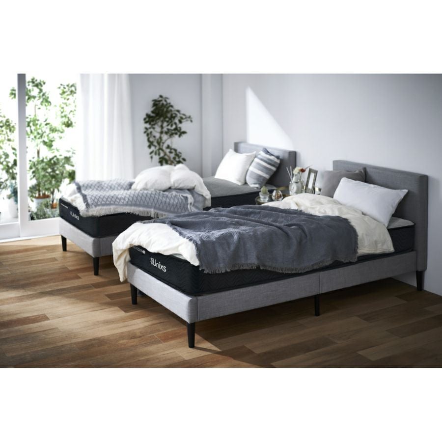 Unixs ユニクス並列ポケットコイルマットレス（2層トッパー式タイプ