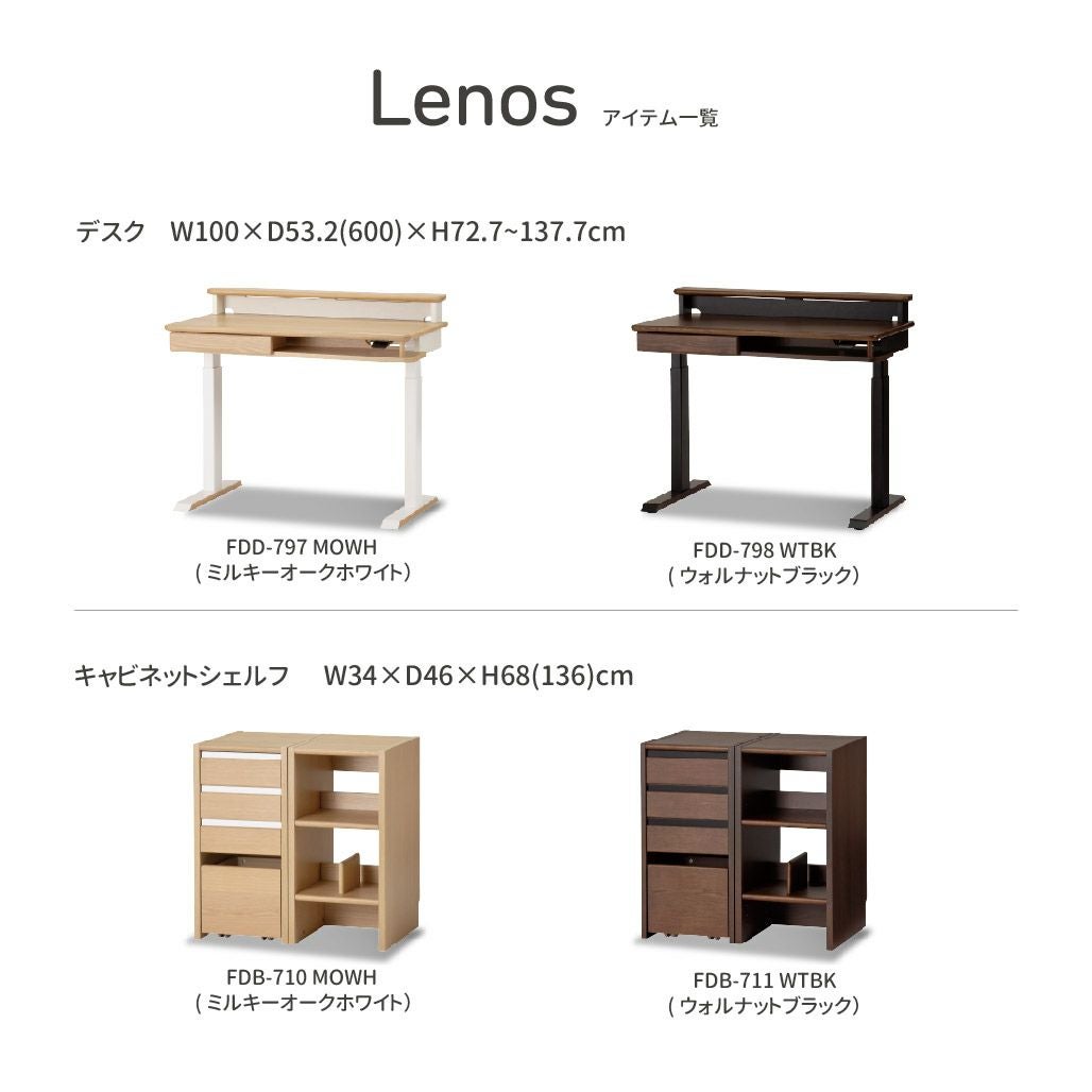 Fit-in DESK Lenos レノスキャビネットシェルフFDB-710/FDB-711