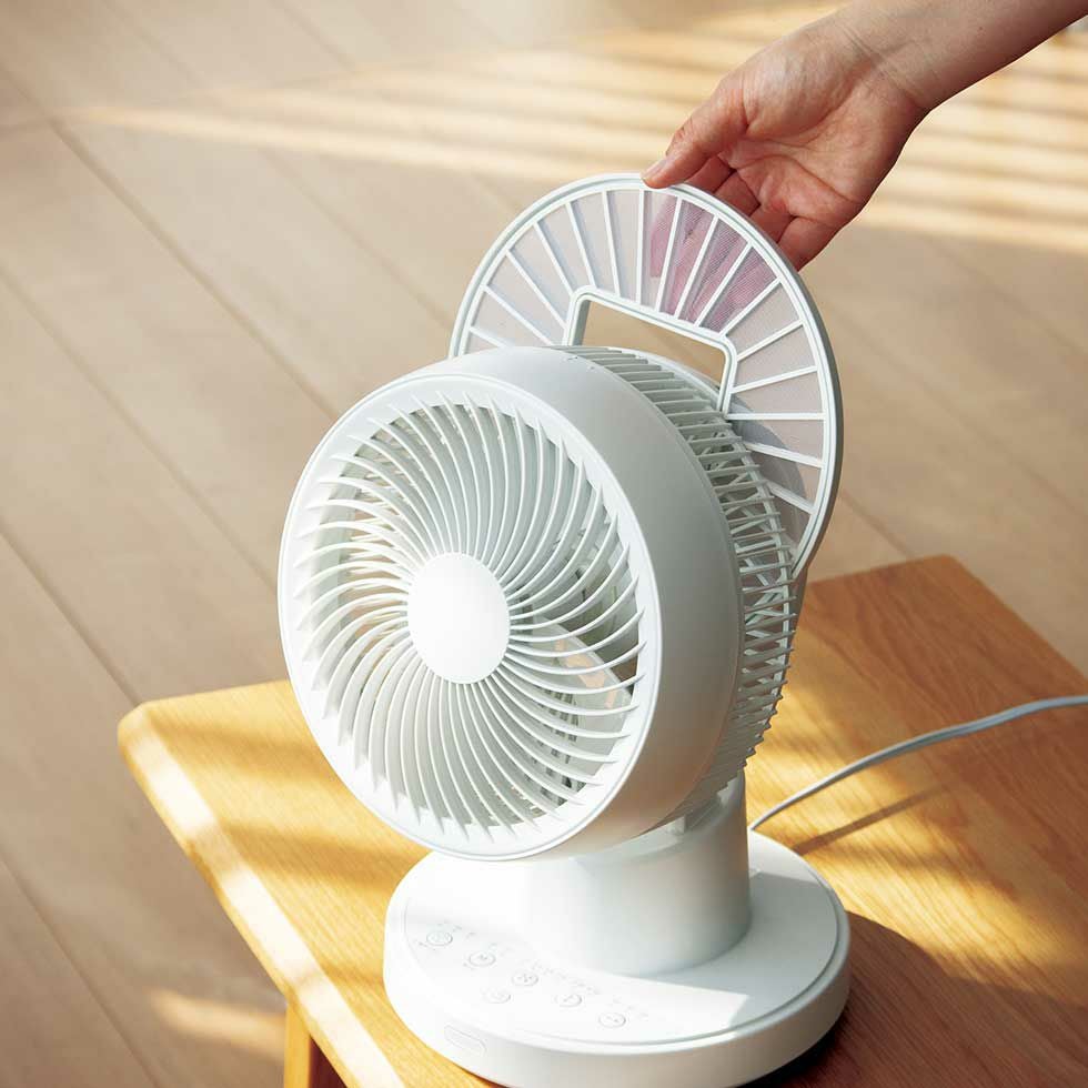 DCモータータイプサーキュレーターピタッと首振りKCF-1552 | コイズミ