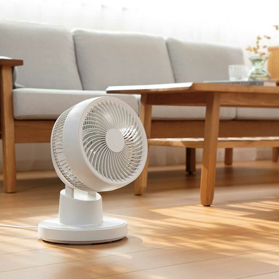 DCモータータイプサーキュレーターピタッと首振りKCF-1552 | コイズミ