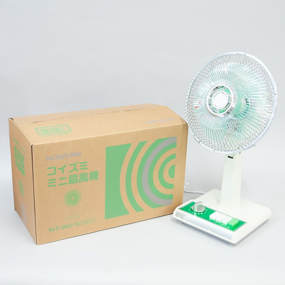 レトロデザインミニ扇風機KLF-2057 | コイズミオンラインショップ
