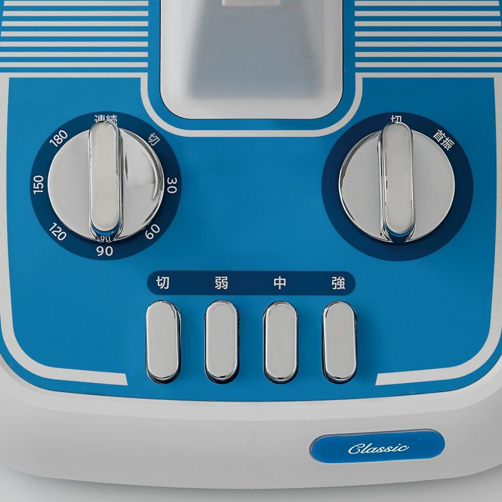 レトロデザインミニ扇風機ツインつまみKLF-2056 | コイズミオンライン