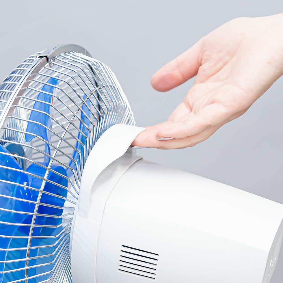 レトロデザインミニ扇風機ツインつまみKLF-2056 | コイズミオンライン