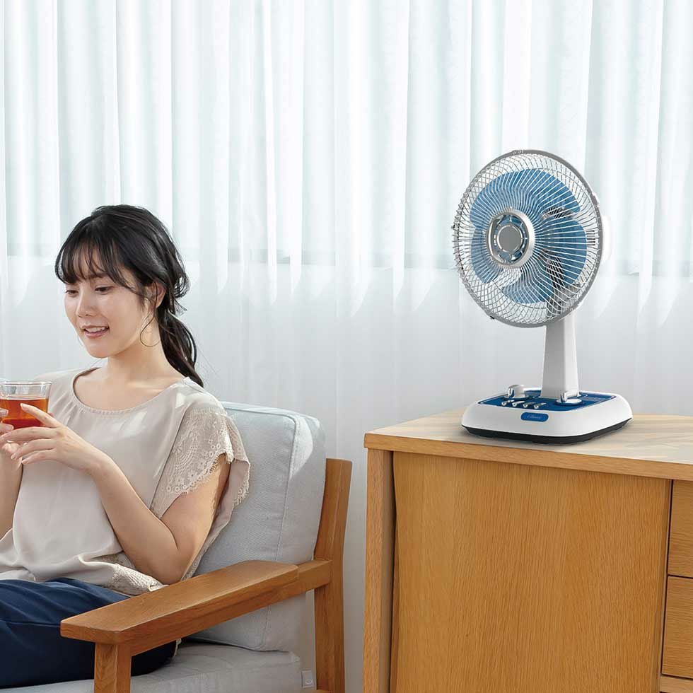 昭和レトロ 扇風機 完全に昭和のそれ！昭和時代の懐かしレトロ扇風機がミニチュアサイズで