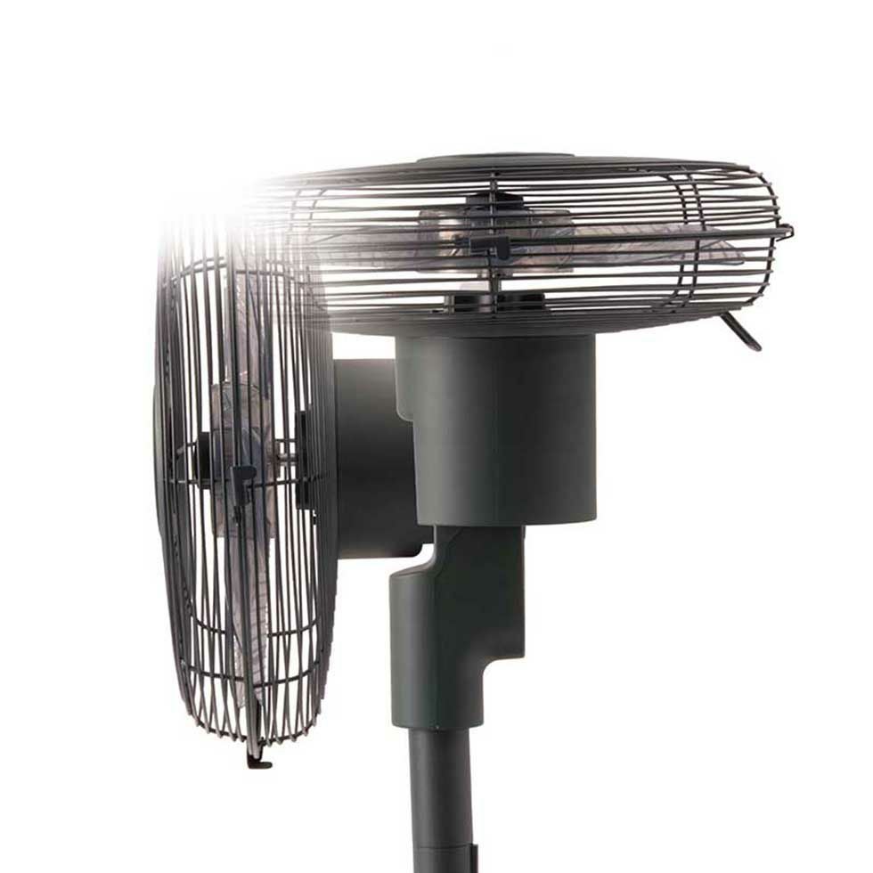 リビング扇風機DCモーターメタル調デザインKLF-3057 | コイズミ