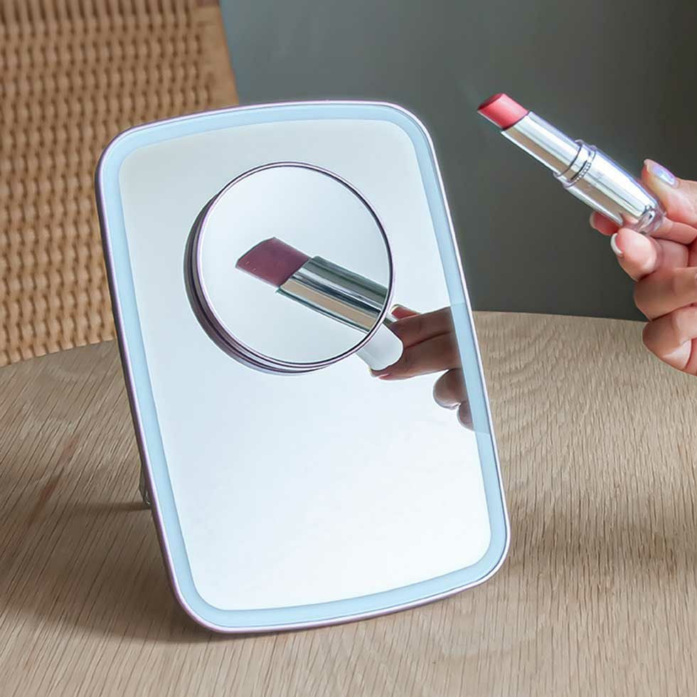 LEDミラー（拡大鏡付き）KBE-3191 | コイズミオンラインショップ