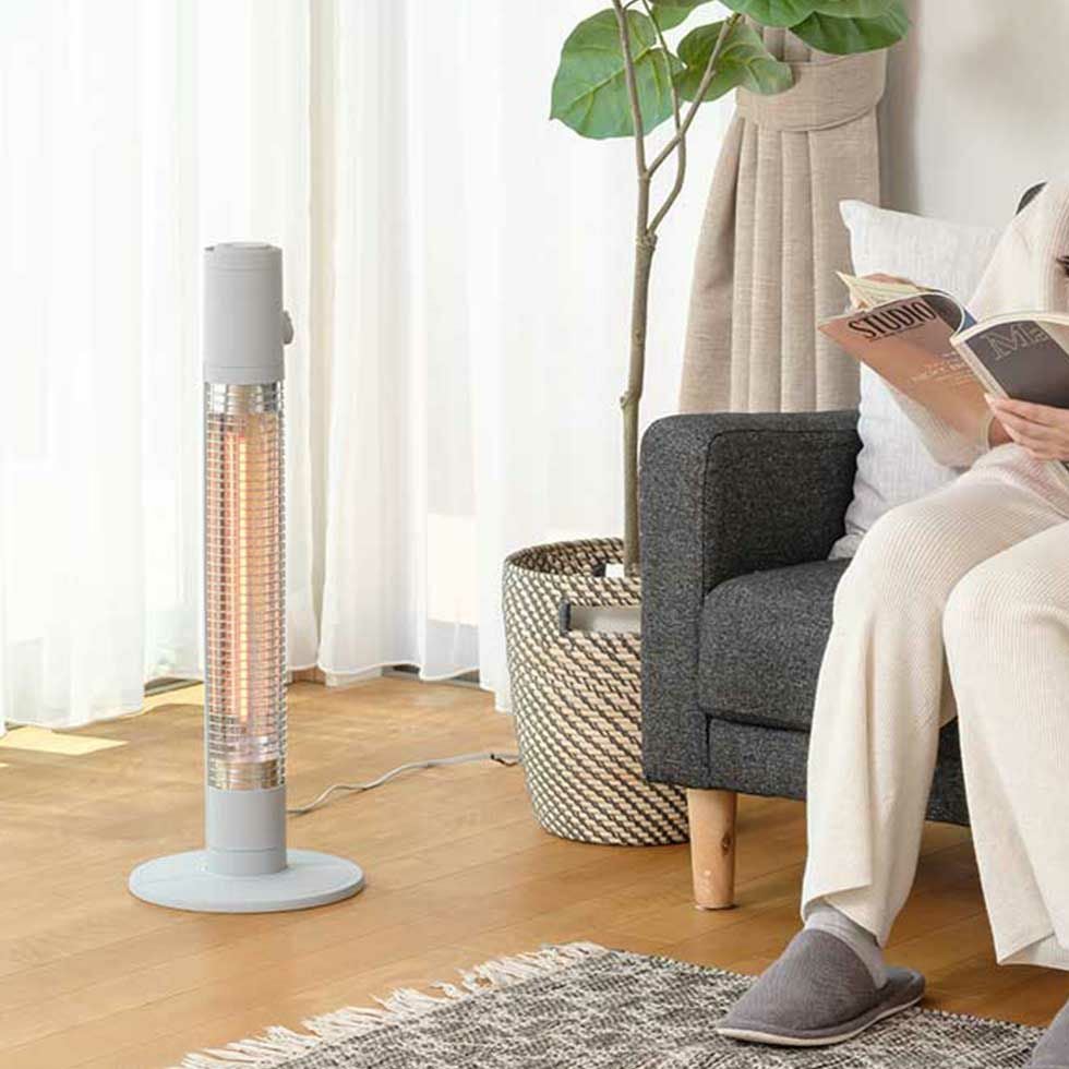 販売終了】グラファイトヒーター遠赤電気ストーブKKS-06254 | コイズミ