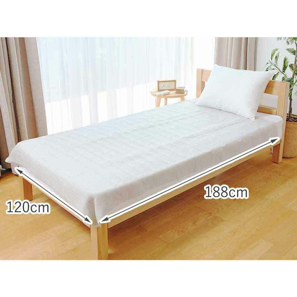 電気毛布（掛け敷き）電磁波カット188x120cmKDK-75256D | コイズミ