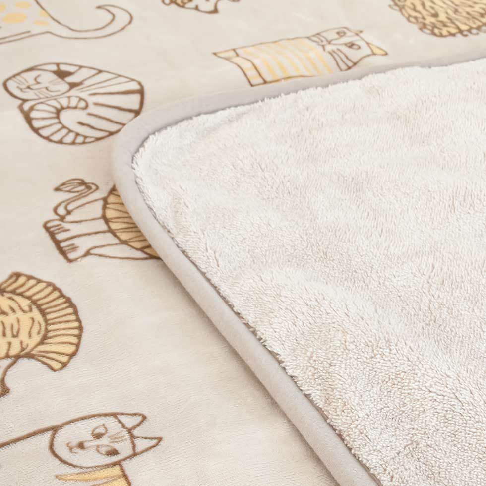 電気毛布(掛け敷き)リサ・ラーソン188x120cmKDK-L504 | コイズミ