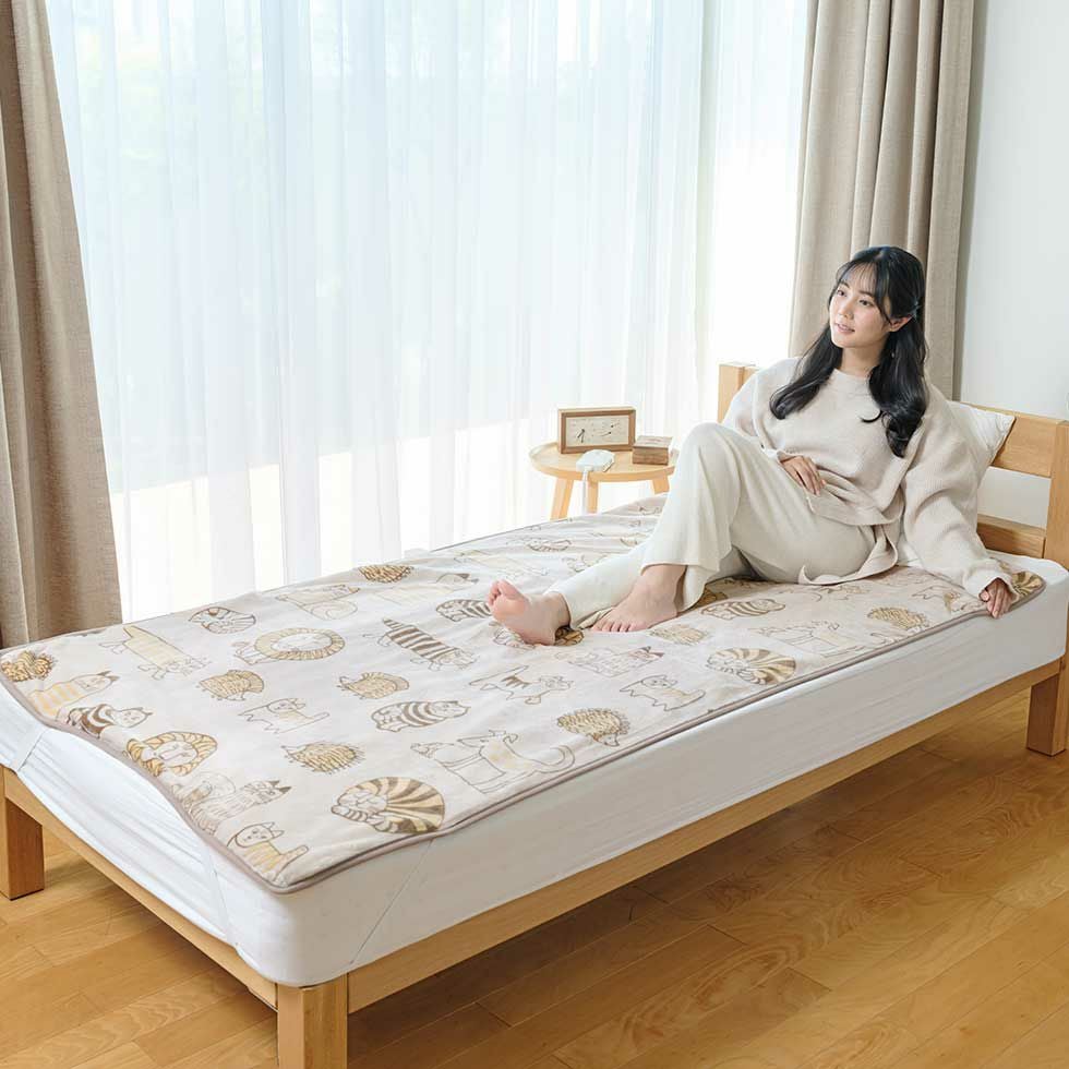 電気毛布（敷き）リサ・ラーソン200x100cmKDS-L503 | コイズミ